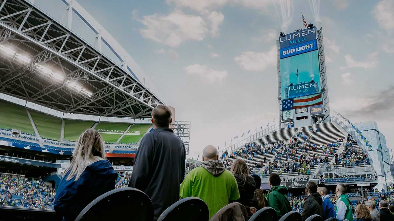 Lumen Field, level 2, Club Level, home of Seattle Seahawks, Seattle  Sounders FC, Seattle Sea Dragons, OL Reign