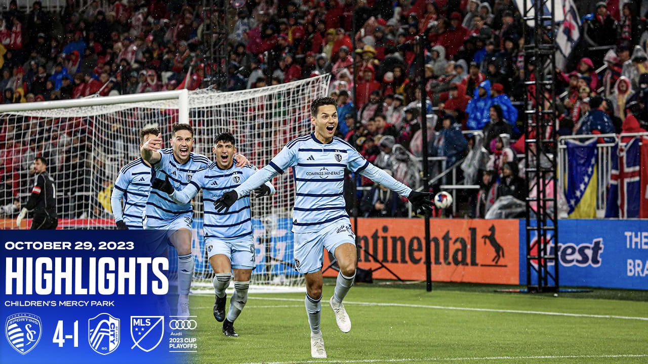 Sporting KC takes a 3-1 lead vs. St. Louis in the first half after goals by  Remi Walter and Gadi Kinda