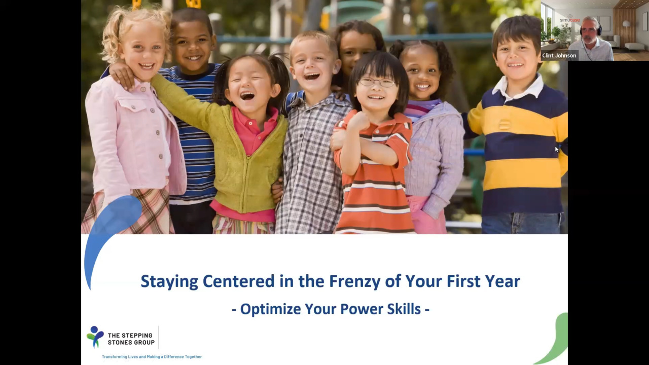Staying Centered in the Frenzy of Your First Year- Optimize Your Power Skills
