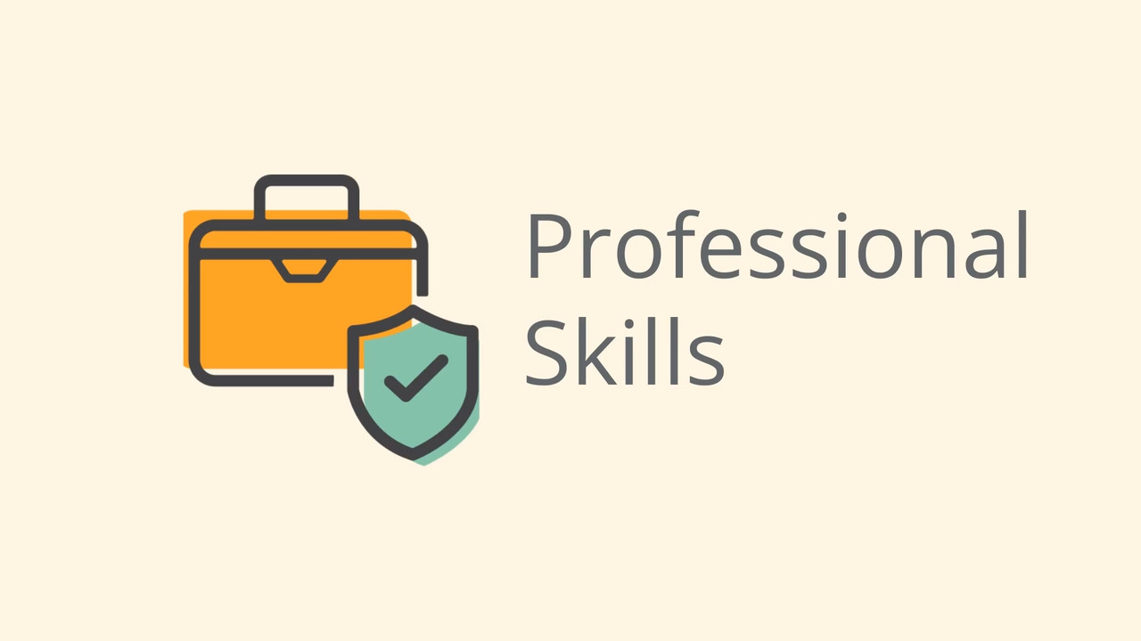 Professional Skills - Self-Awareness Management