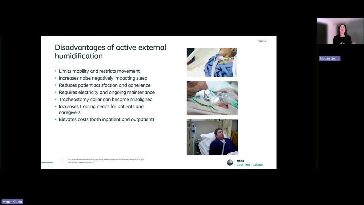 Heat and Moisture Exchanger (HME) Following a Tracheostomy