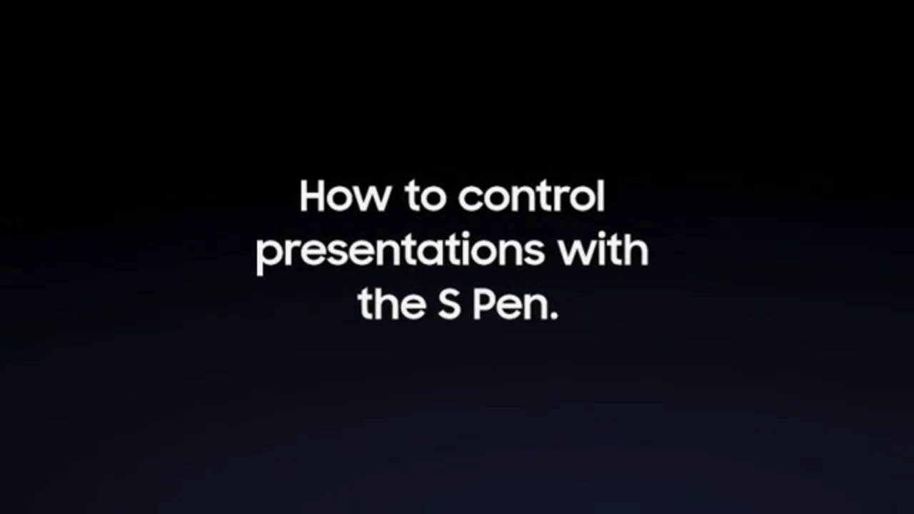 s pen powerpoint