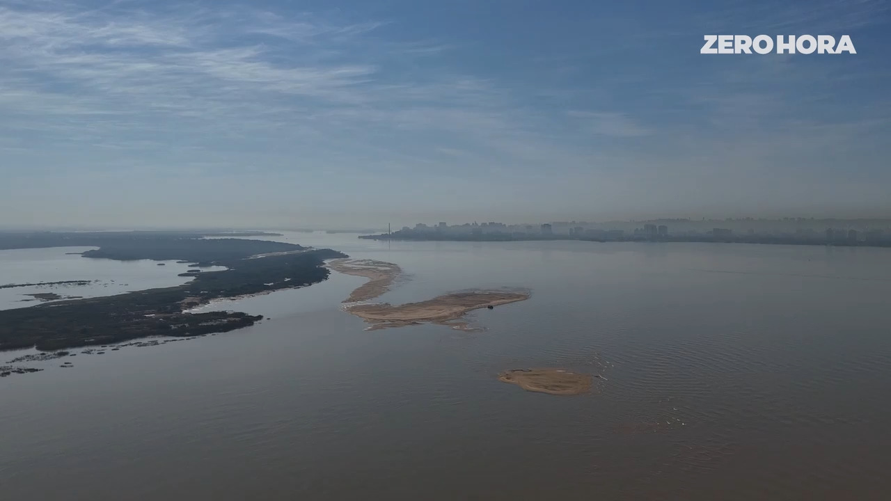 VÍDEO: “nova” ilha do Guaíba tem vista privilegiada de Porto Alegre e já  atrai visitantes | GZH