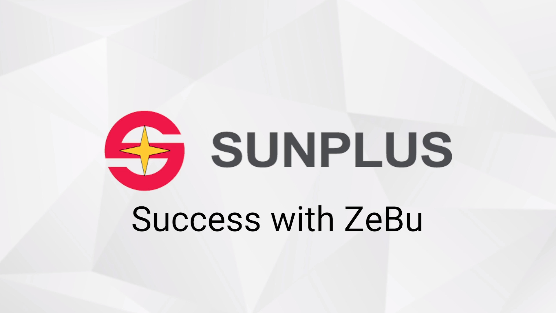 Sunplus - Customer Success Story (Henry Lee - Chief Technology Officer)