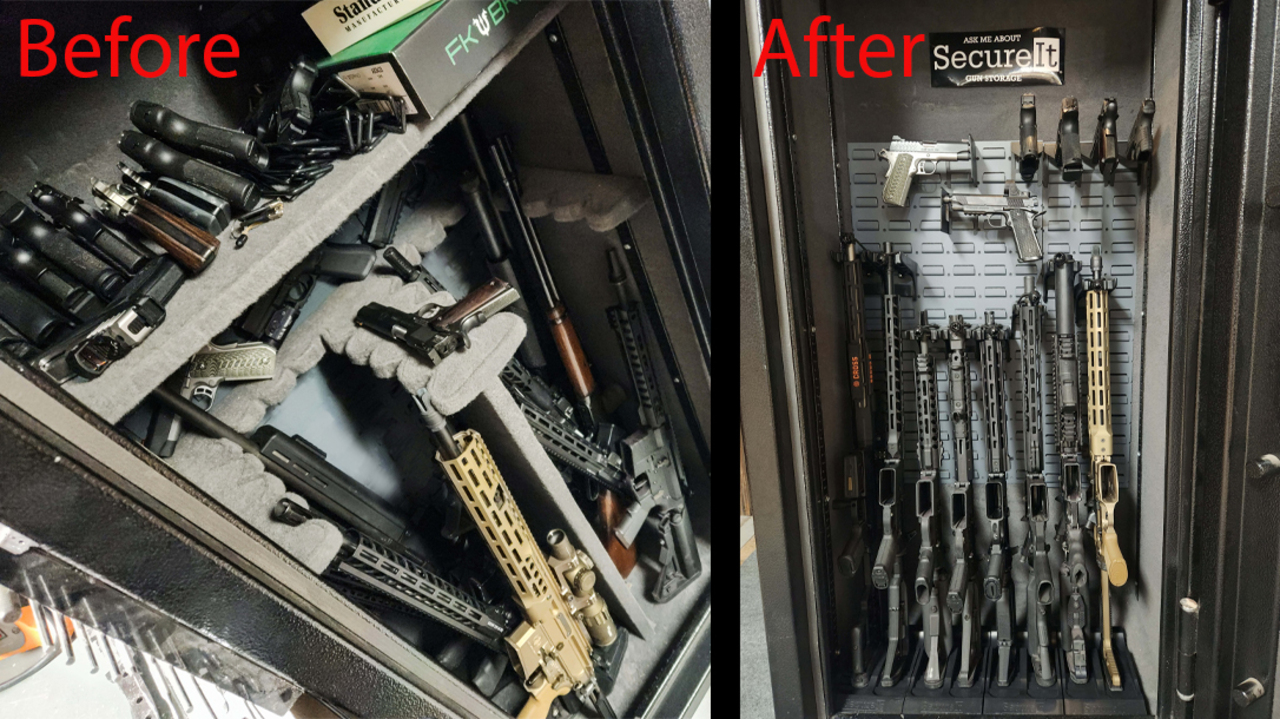 DIY Upgrade With the SecureIt Gun Storage Steel 6 Gun Safe Retrofit Kit