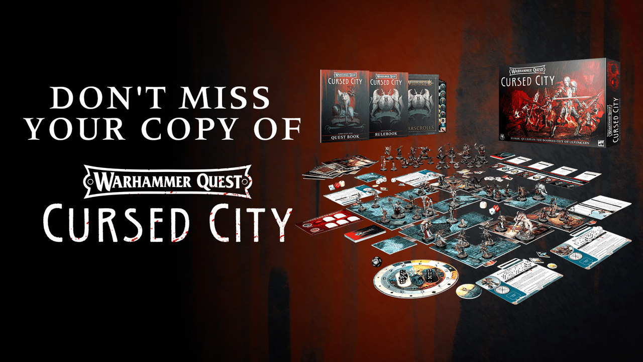 Warhammer Quest: Cursed City, Board Game