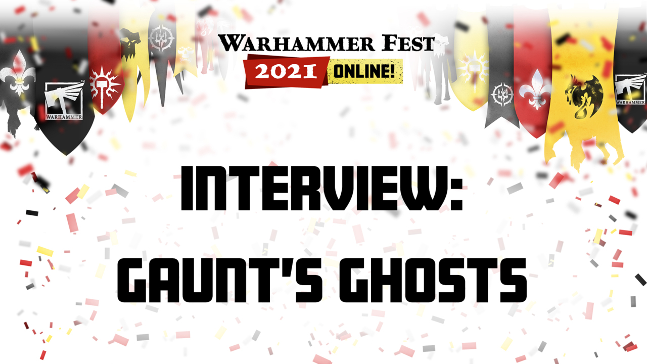 Warhammer Fest: new Orks, Abnett's Gaunt's Ghosts in plastic, and