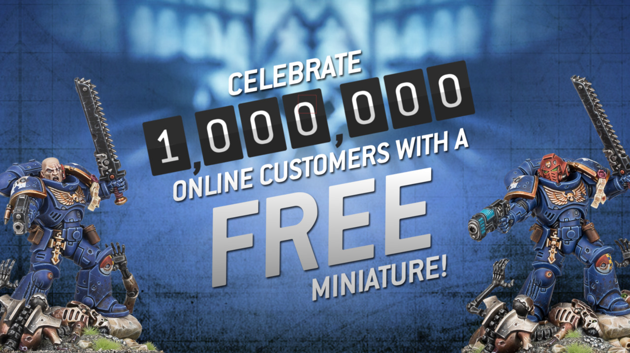 Celebrate Warhammer's Millionth Online Customer With This 