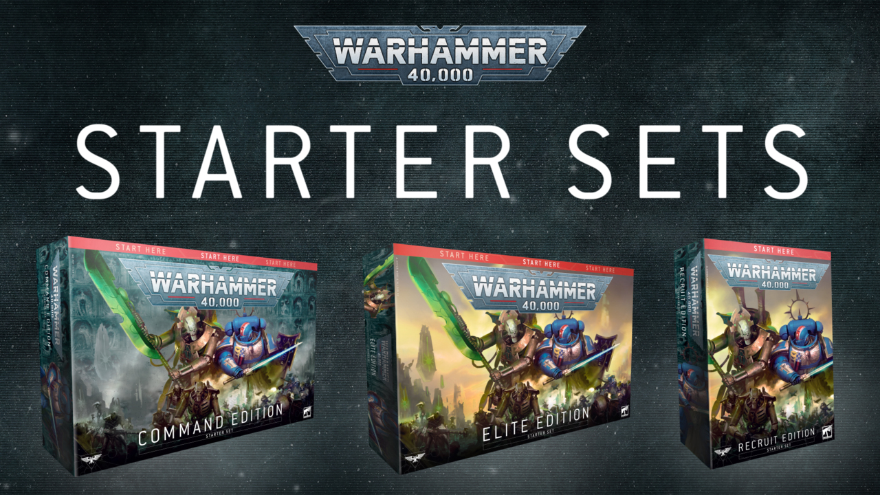  Warhammer 40,000: Elite Edition Starter Set : Toys & Games