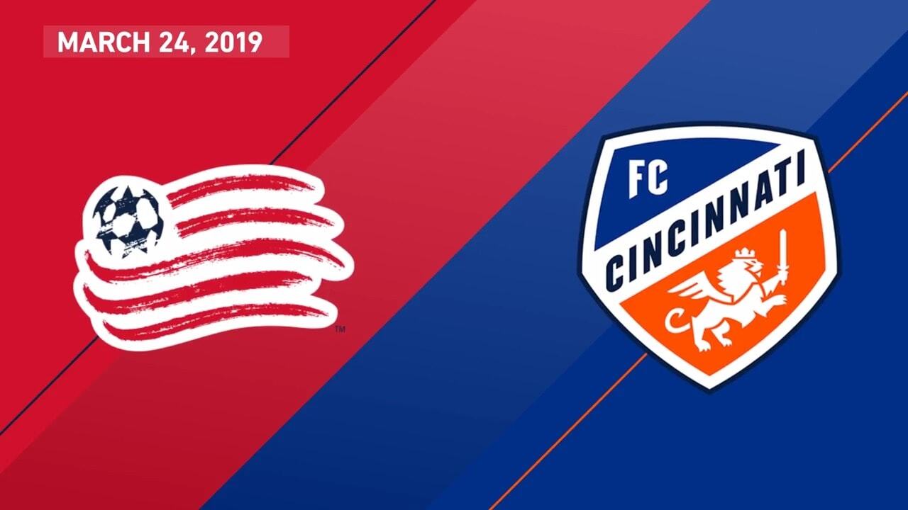 HIGHLIGHTS: FC Cincinnati vs. New England Revolution