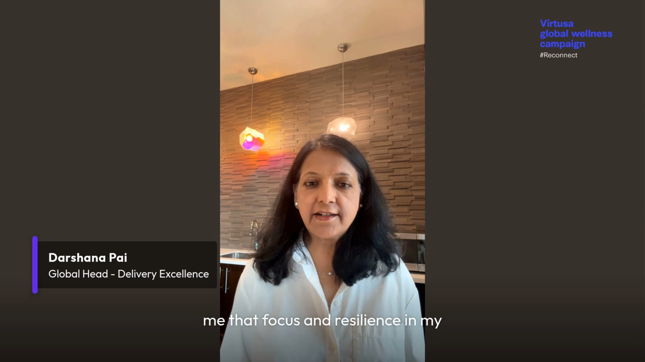 Global wellness campaign - Leadership fitness speak - Darshana Pai - Global Head, Delivery Excellence