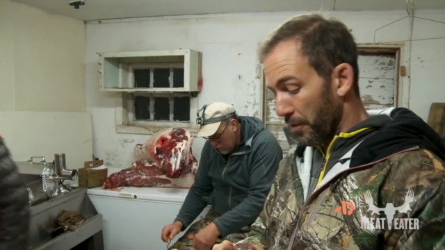 Joe Rogan and Bryan Callen Help Butcher their Deer