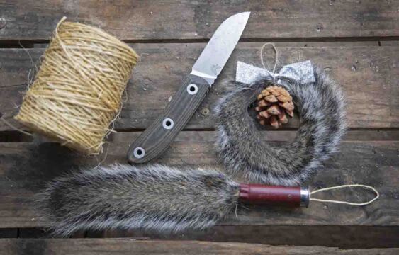 Make Squirrel Tail Christmas Ornaments with Clay Newcomb