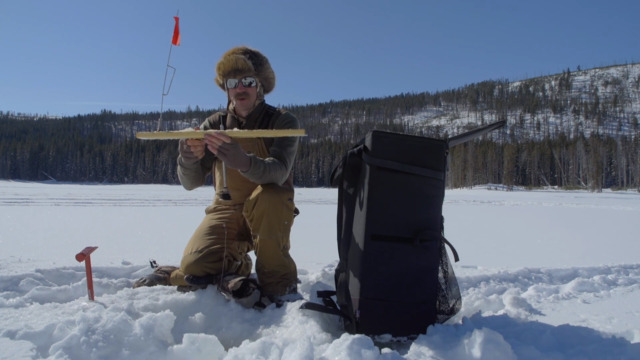 How to Set an Ice Fishing Tip-Up