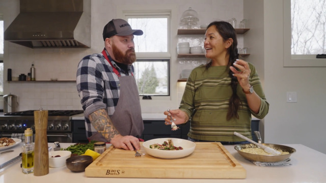 S1-E07: Greek Style Grilled Octopus with Chef Kevin Gillespie and Kimi Werner