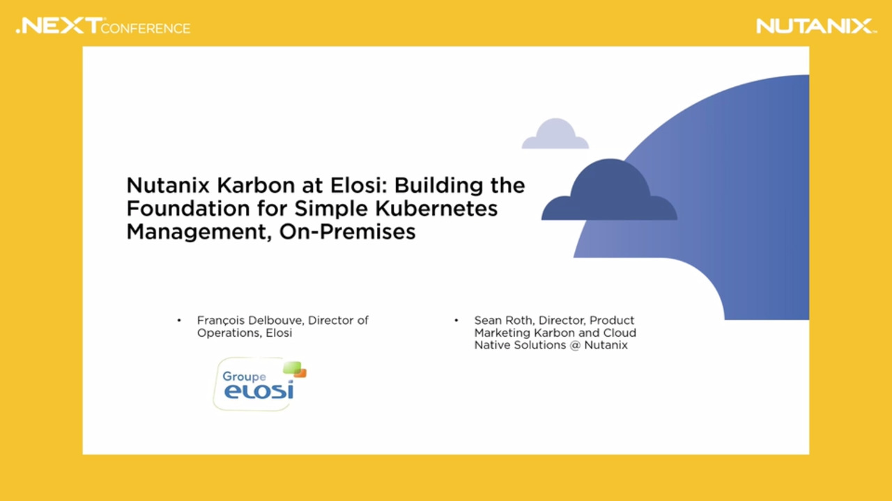 Elosi - Customer Success Story (Francois Delbouve - Director of Operations)