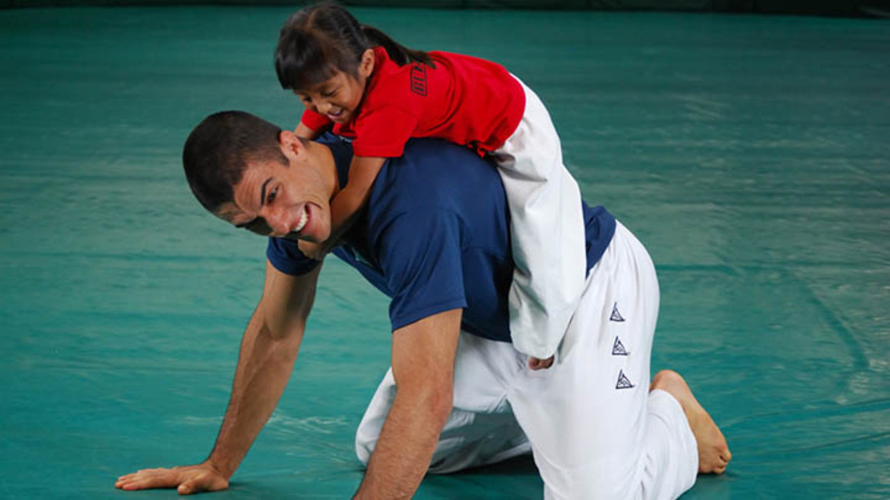 Rickson Gracie - Father and Son. :)