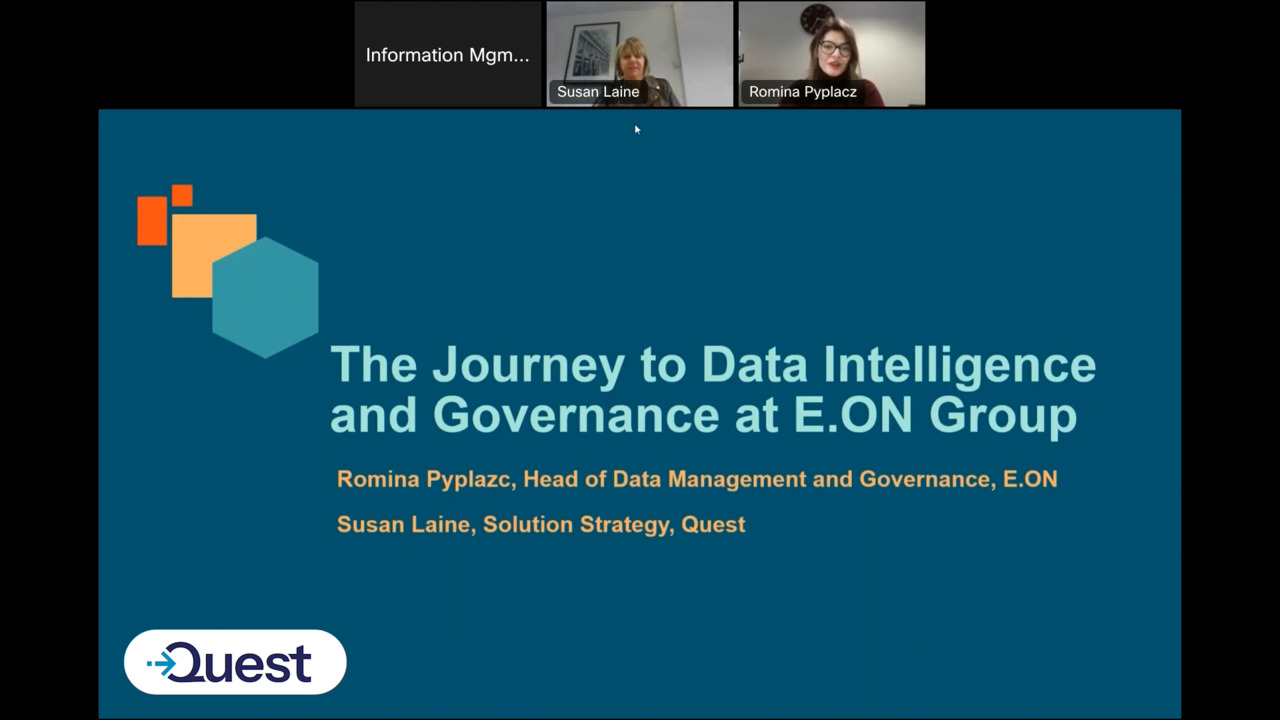 The Journey to Data Intelligence and Governance at E.ON Group