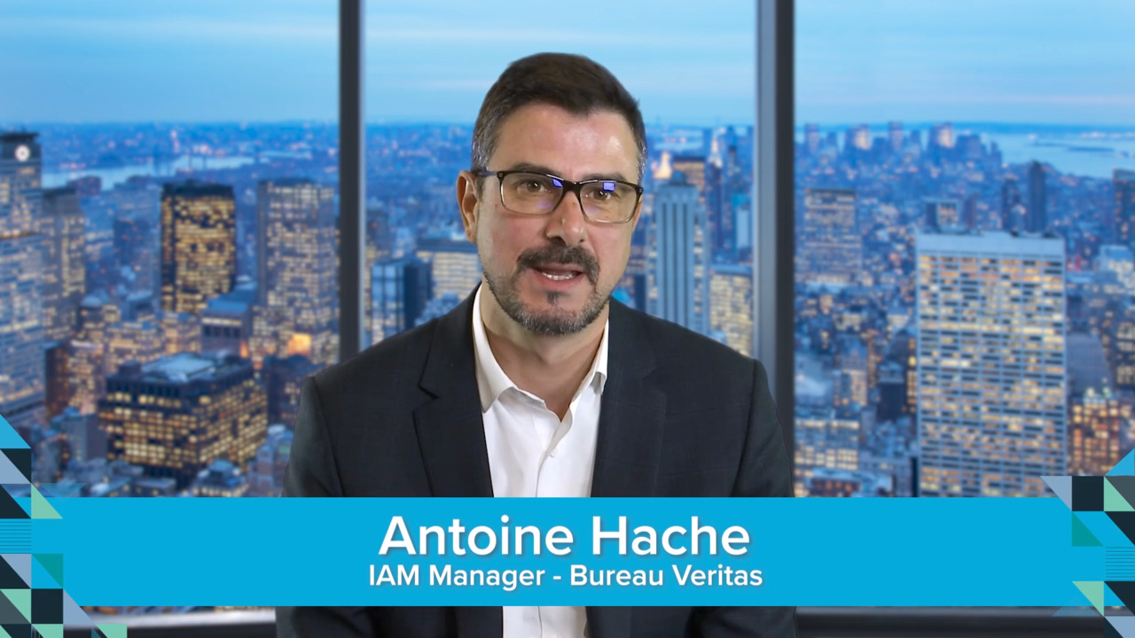 Bureau Veritas - Customer Success Story (Antoine Hache - IAM Manager)