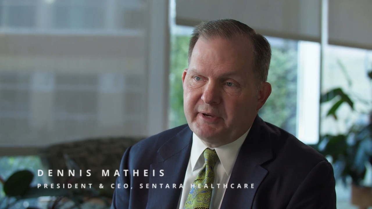 Meet Dennis Matheis President and CEO of Sentara Healthcare | Sentara  Healthcare