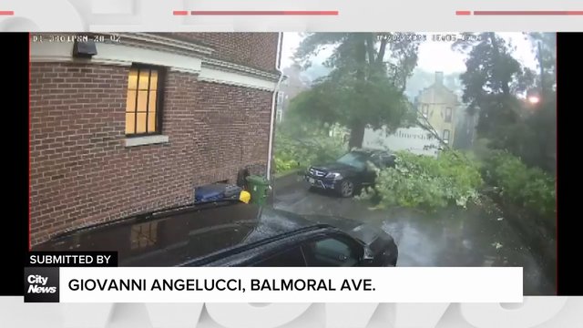 What you saw: CityNews viewers share videos of the storm from their POV