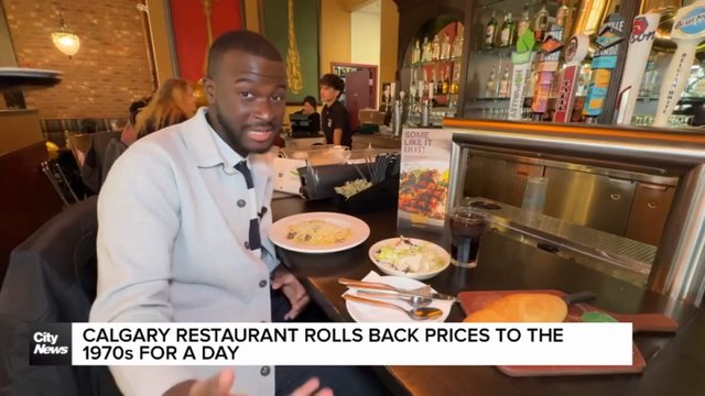 $1.95 pasta: Restaurant in Calgary charges 1970s prices for a day