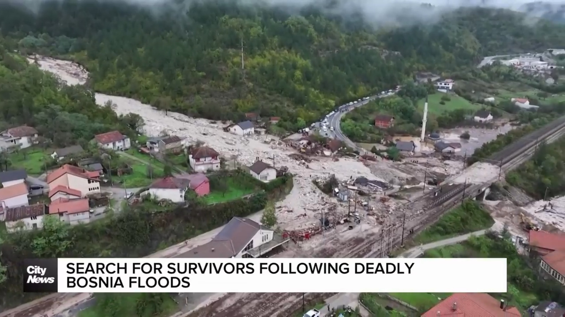 Search for survivors continues following deadly Bosnia floods