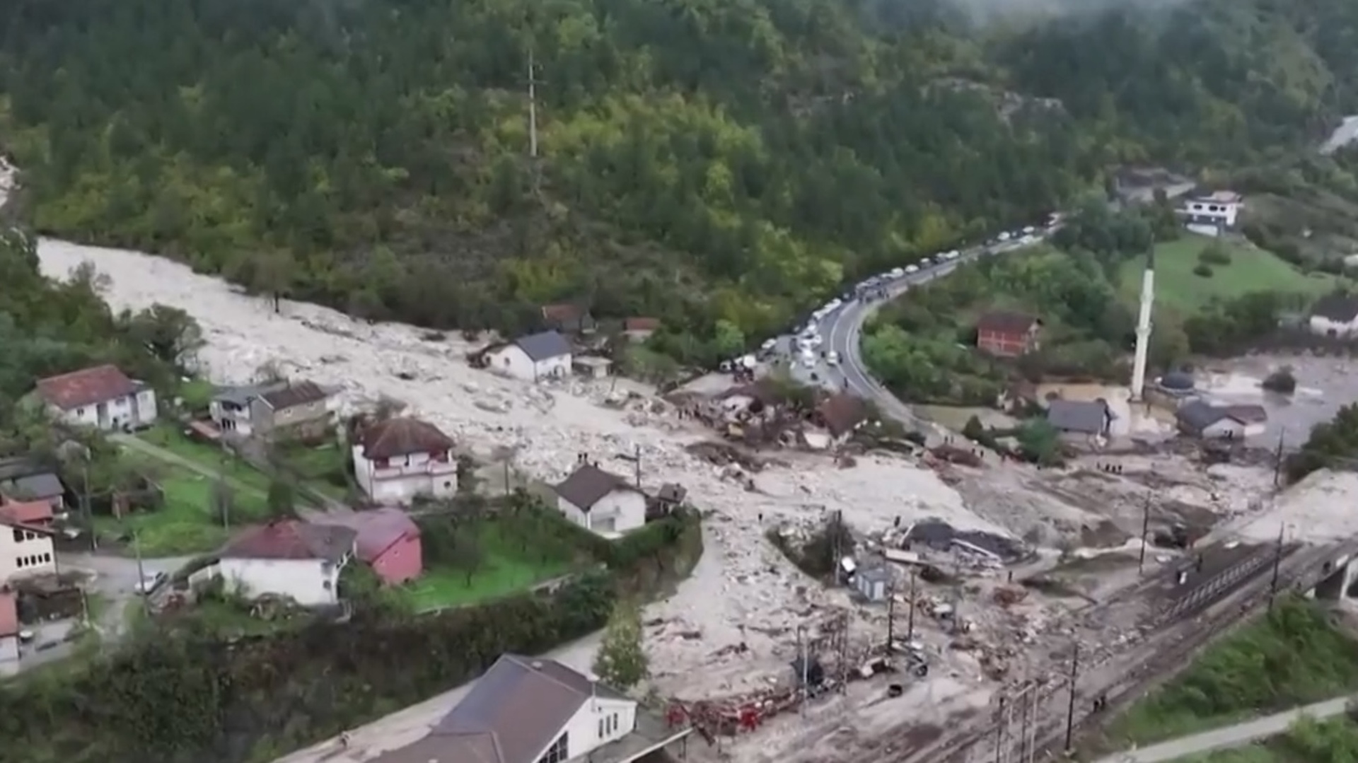 Search for survivors continues following deadly Bosnia floods