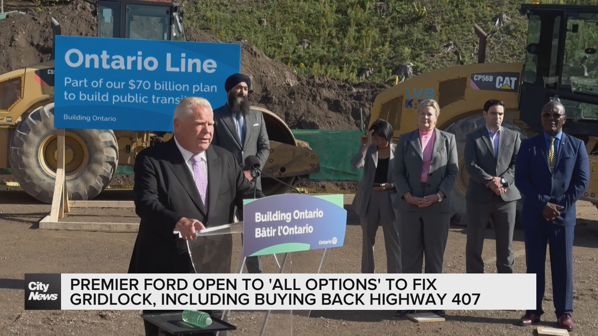 “Everything is on the table:” Premier Ford open to buying back the 407