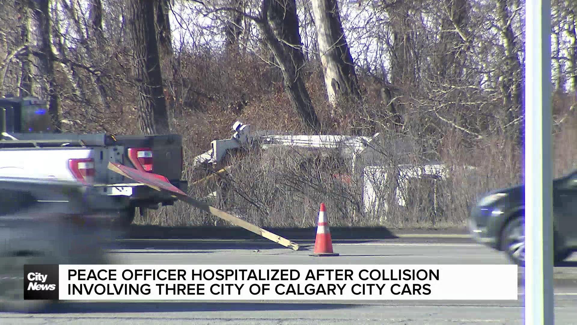 One person dead in single-vehicle collision on Calgary’s Deerfoot Trail