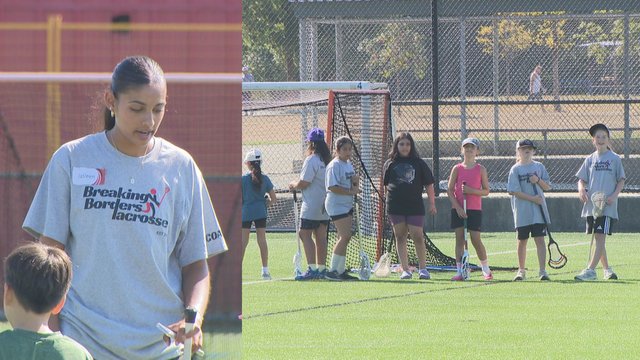 Free lacrosse camp growing the summer sport