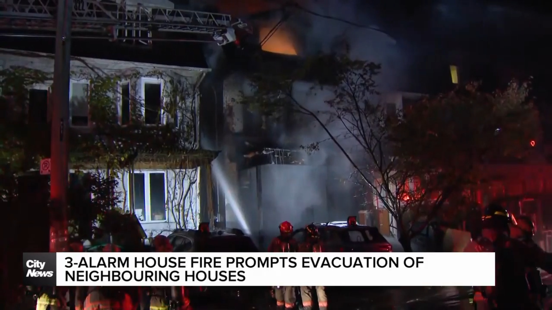 3-alarm residential fire damages multiple homes in the Beaches