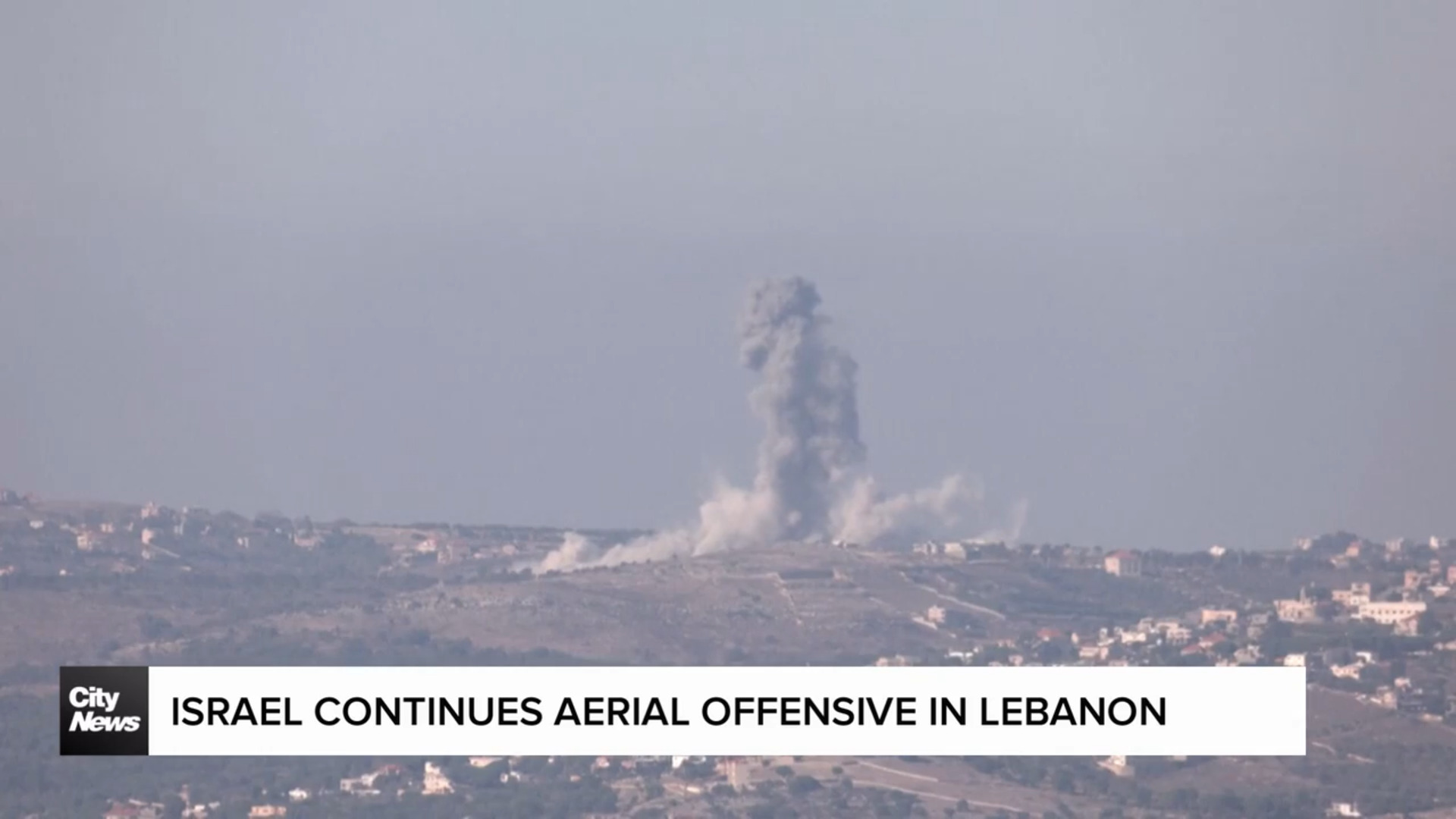 Israel continues airstrikes over southern Lebanon