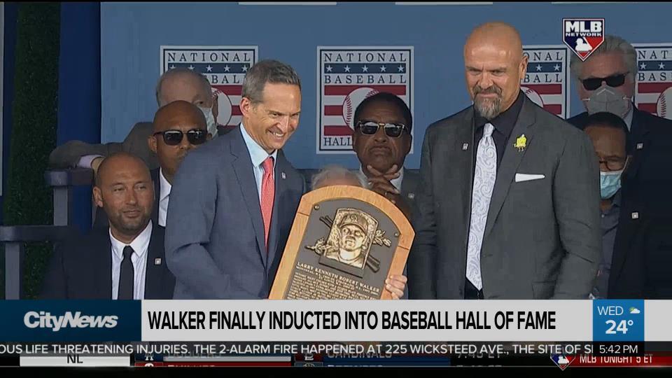 Larry Walker's Hall of Fame career began with dreams of being an NHL goalie