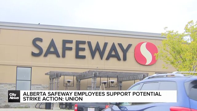 Alberta Safeway employees support potential strike action: Union