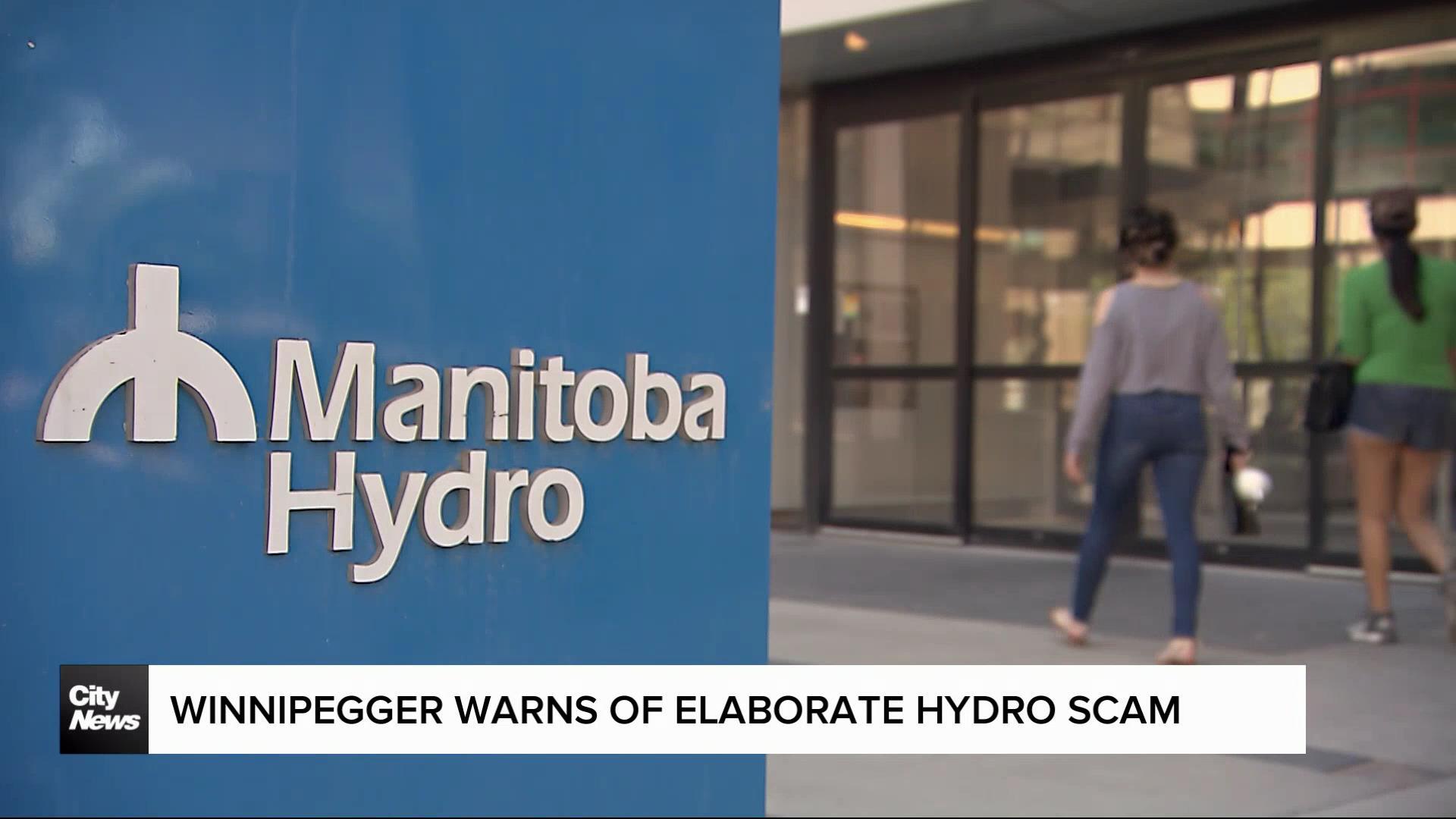 Winnipegger warns of elaborate hydro scam