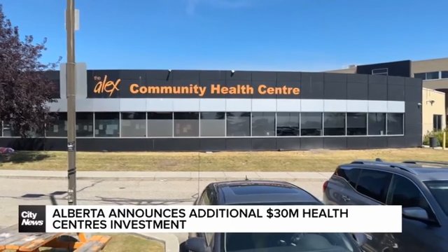 Alberta announces additional $30M health centres investment