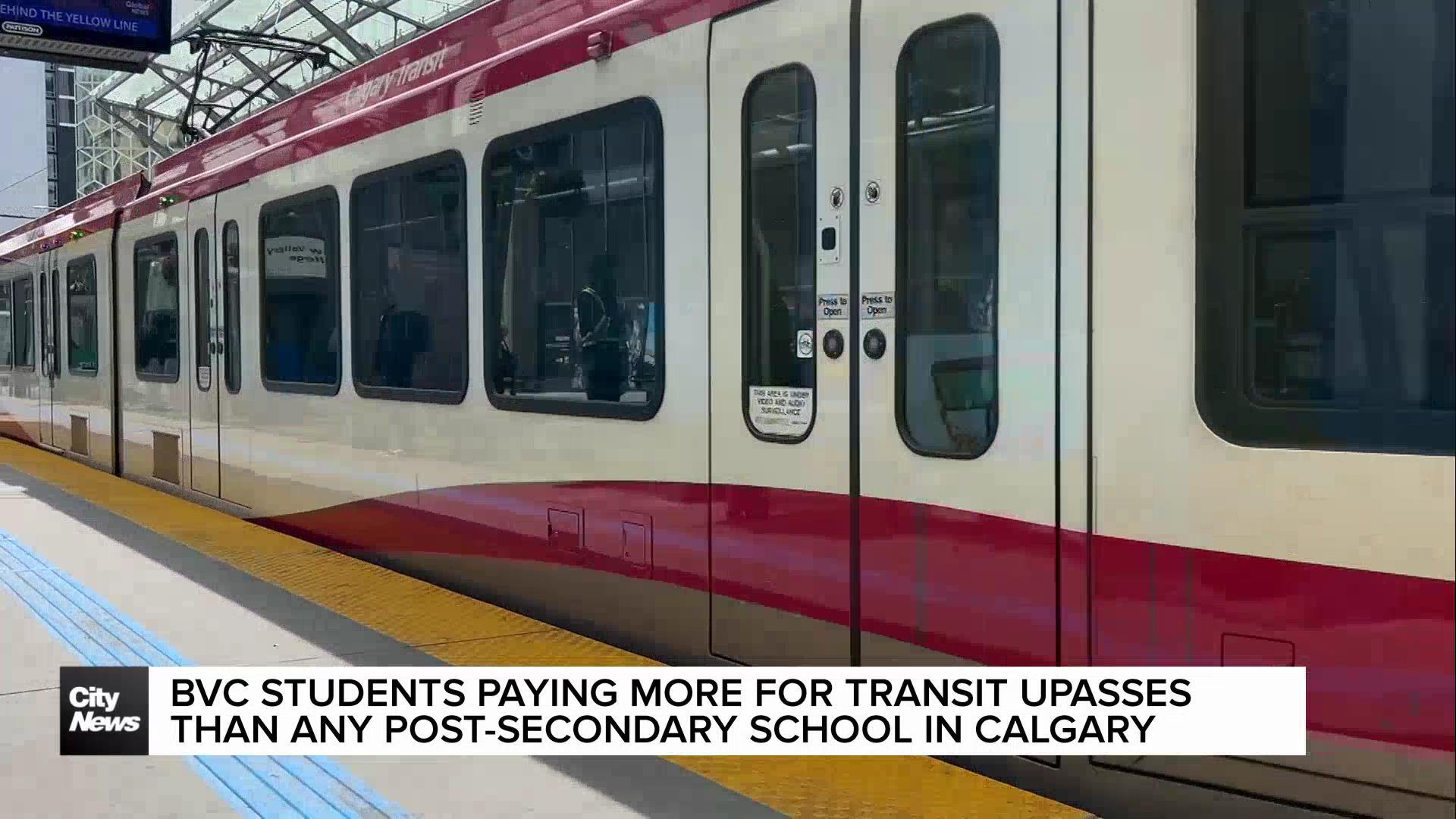 Bow Valley College students paying more for transit UPass than any other post-secondary school in Calgary