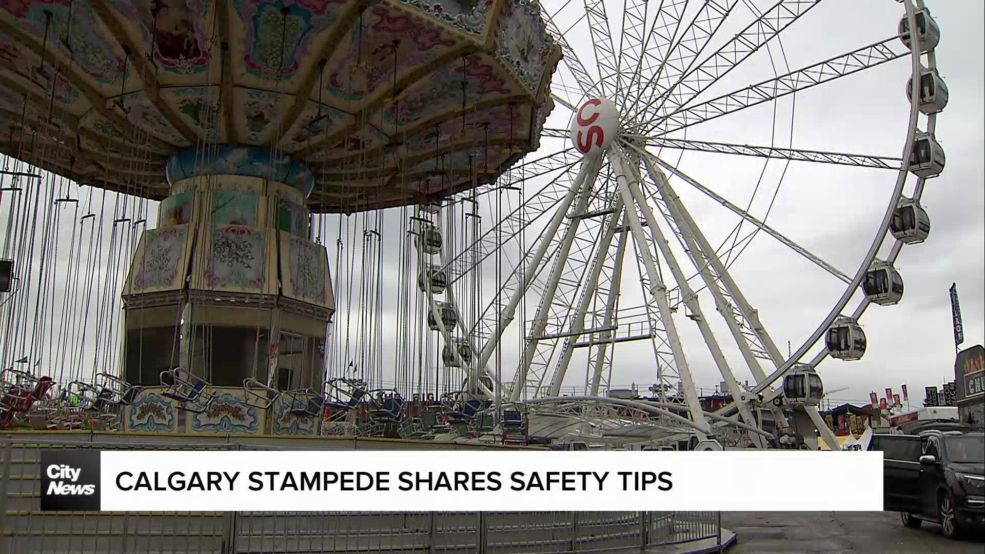 Calgary Stampede shares safety tips