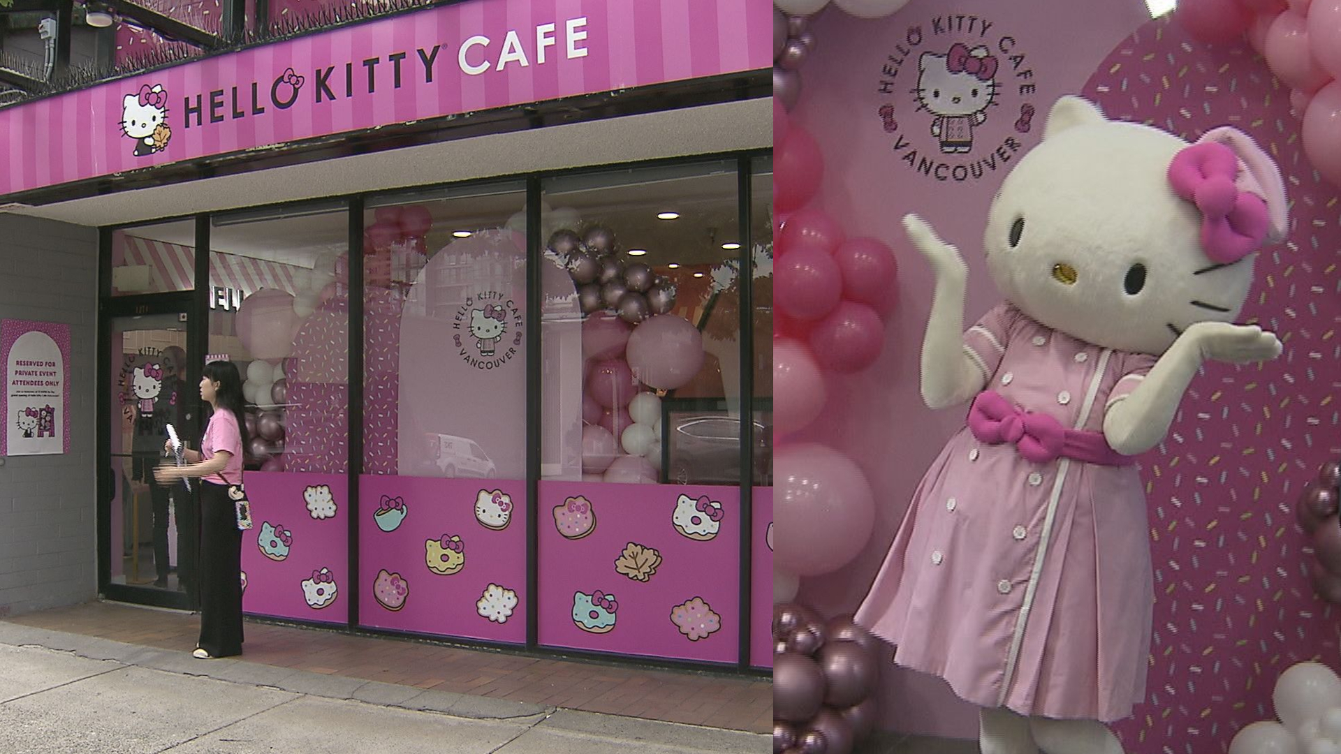 First Hello Kitty Cafe in Canada to open in downtown Vancouver