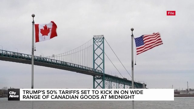 Zero hour for 50% tariffs