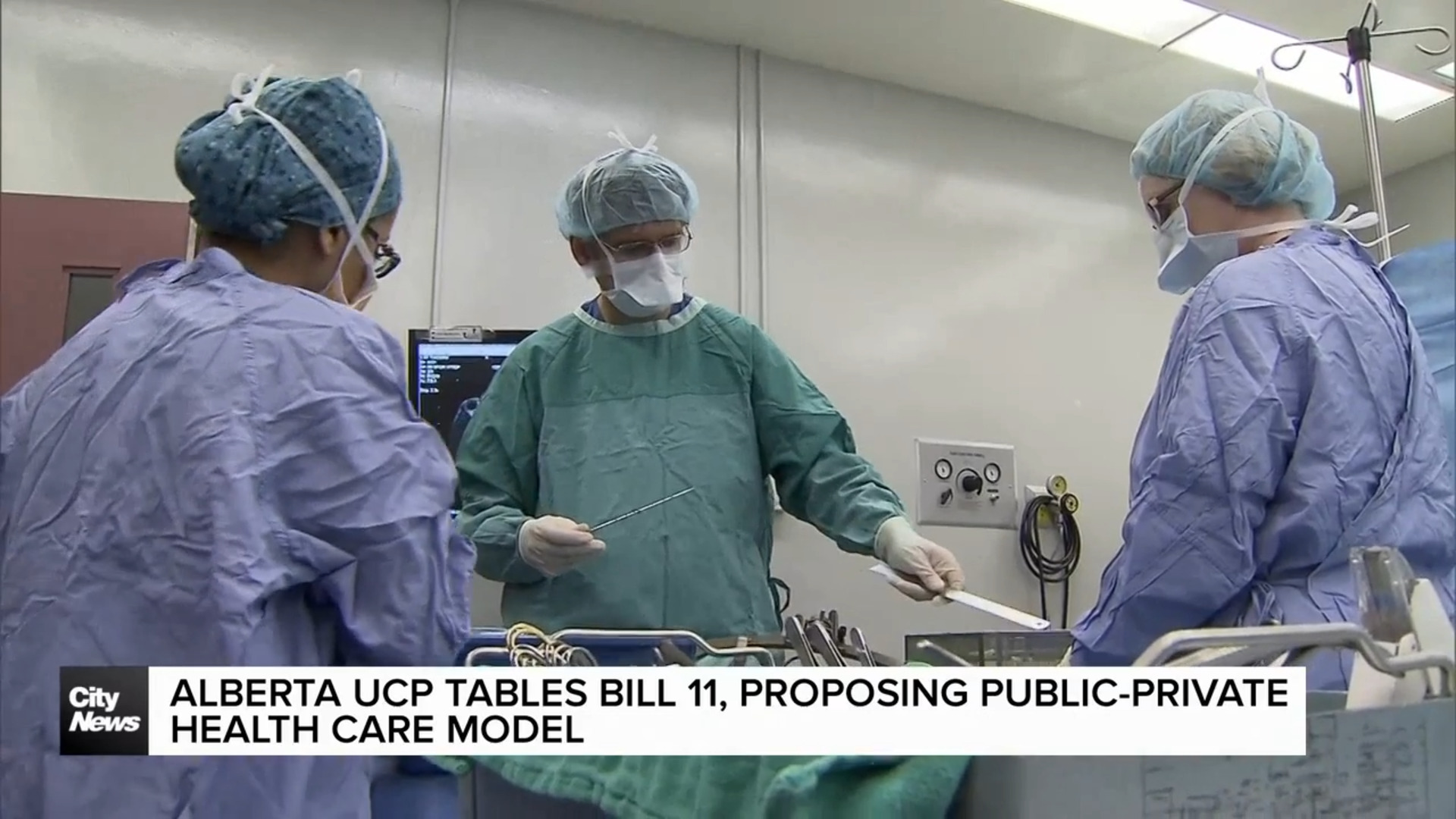 Alberta UCP tables public-private health bill