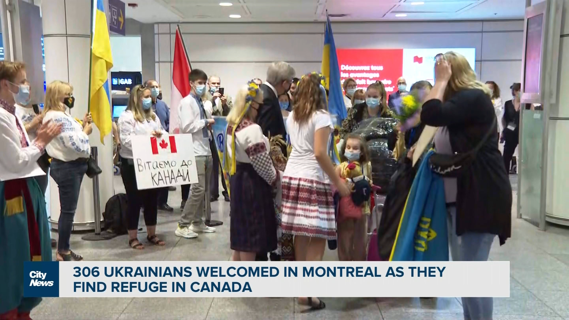 306 More Ukrainians Find Temporary Haven in Canada