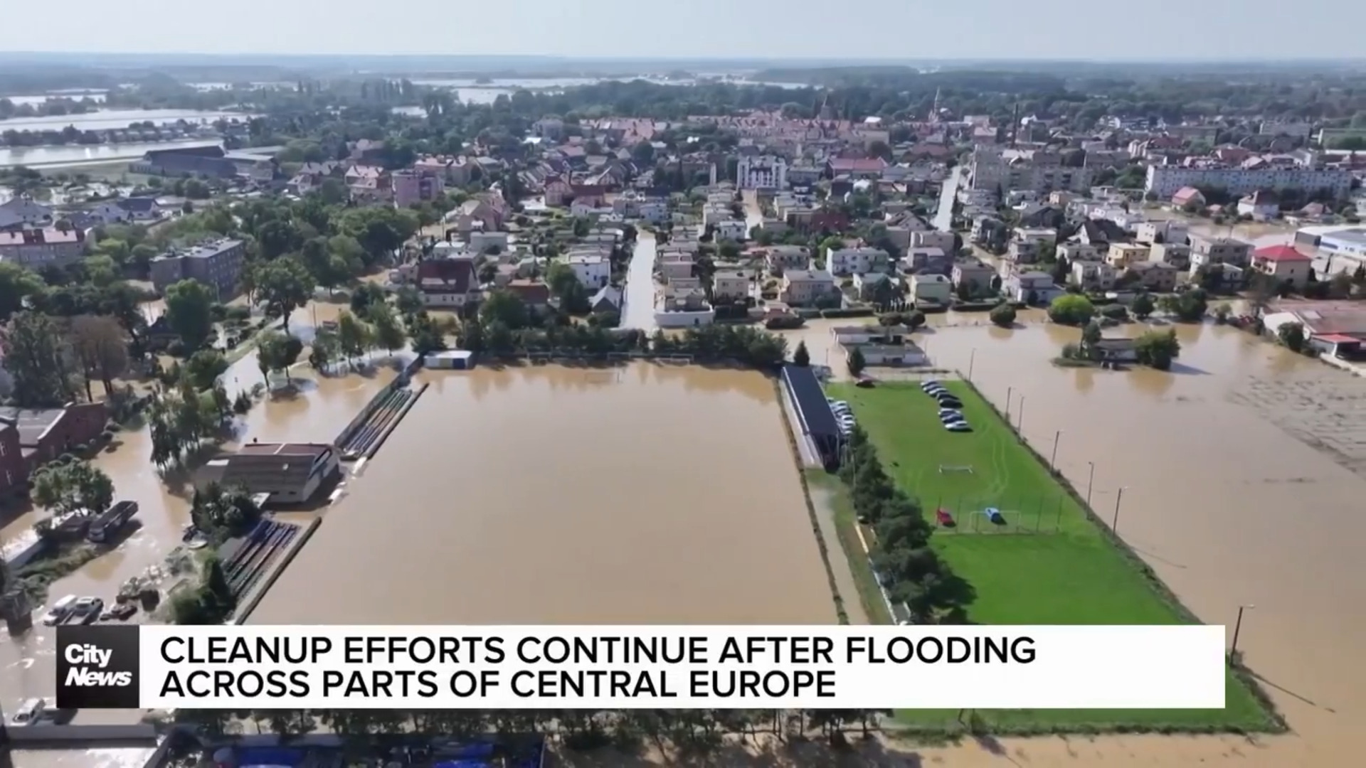 Cleanup efforts continue after flooding in central Europe