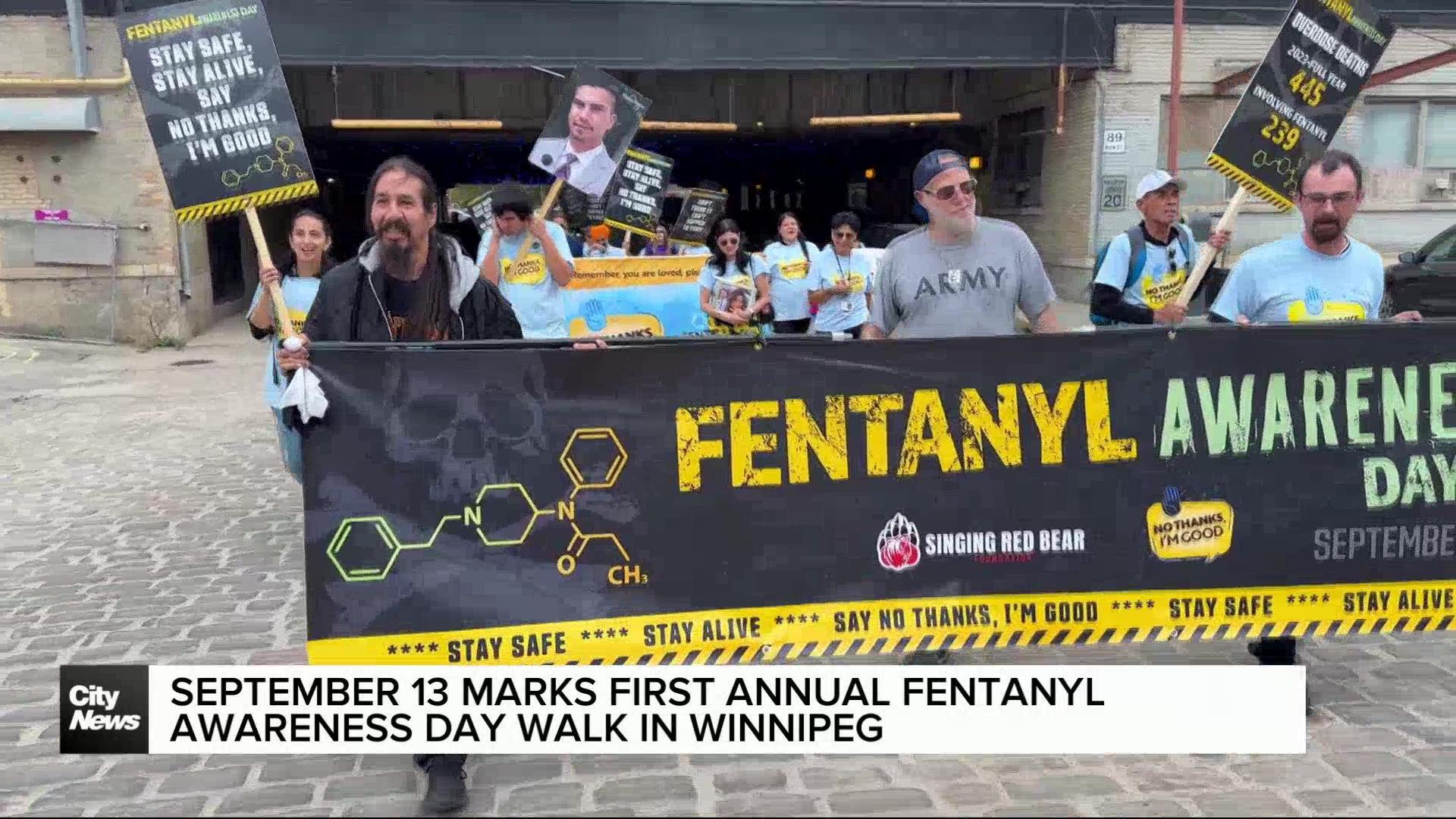 New awareness walk highlights dangers around fentanyl