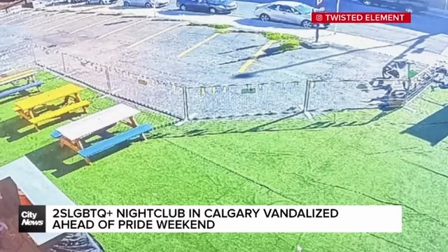 2SLGBTQ+ Club in Calgary sees patio vandalized
