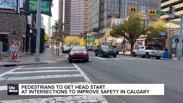 Calgary city council approves measure to make intersections safer for pedestrians