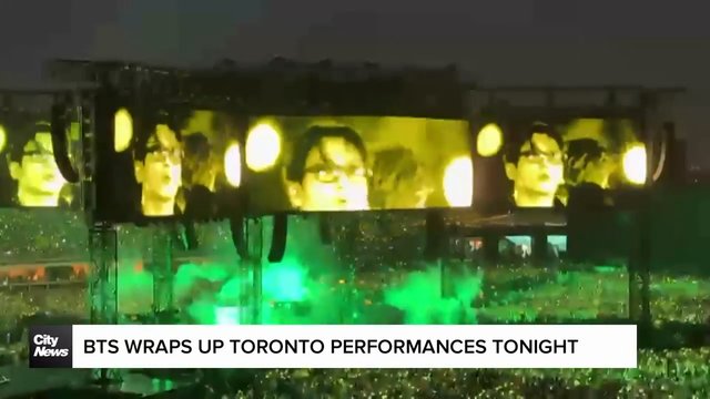 BTS wraps up Toronto performances Sunday