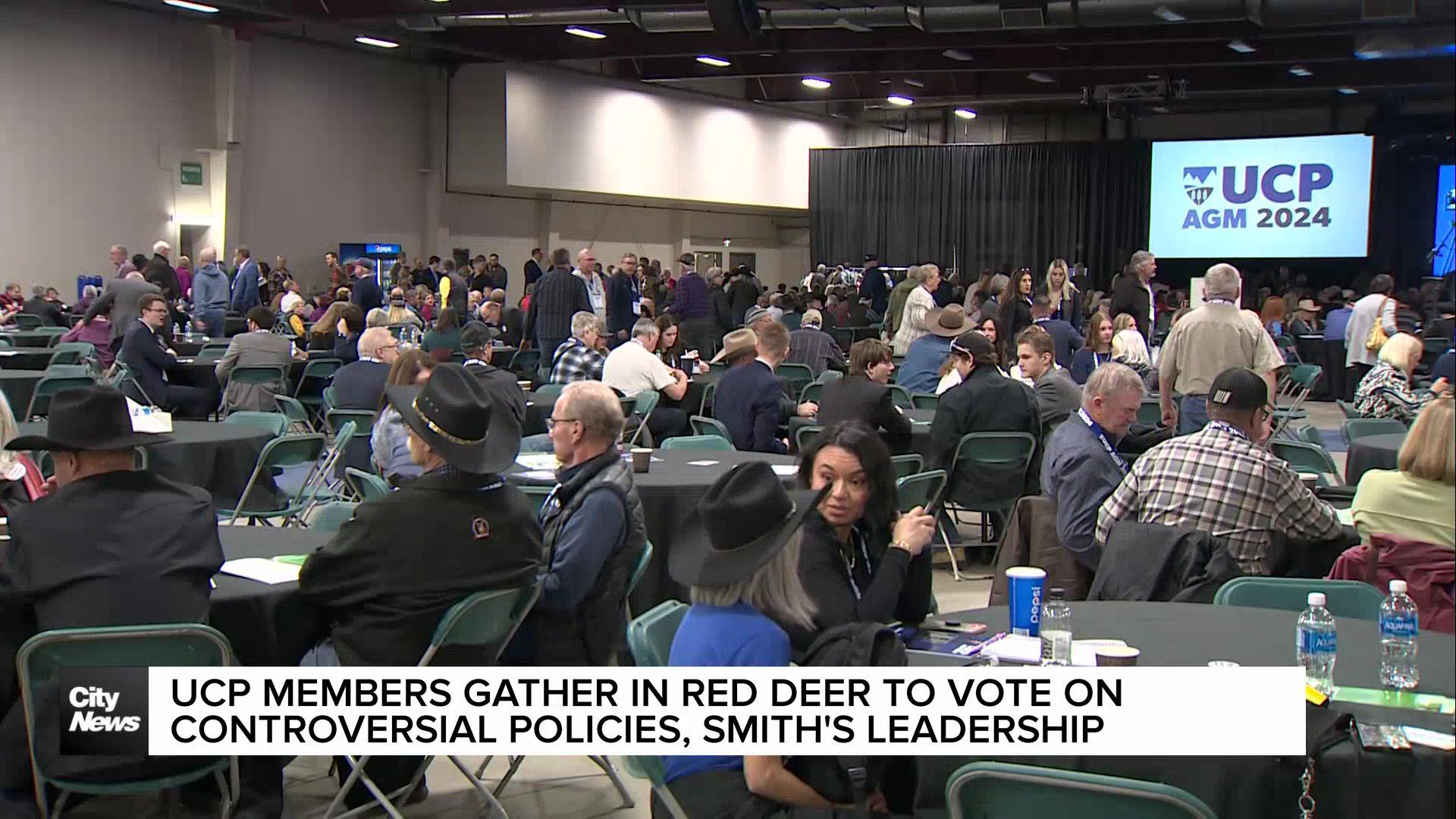 UCP members gather for leadership vote