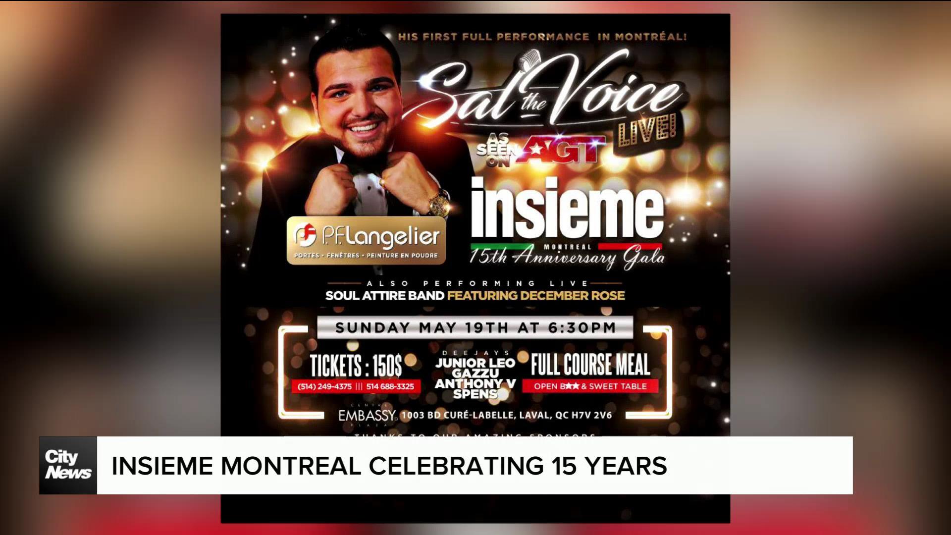 Insieme Montreal celebrating 15 years